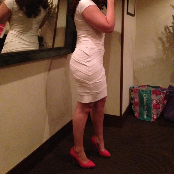 White House Black Market Bandage Dress - Picture 2 of 7